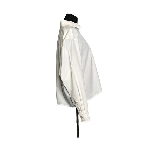 JoS A Banks white blouse size 14 - Picture 5 of 9